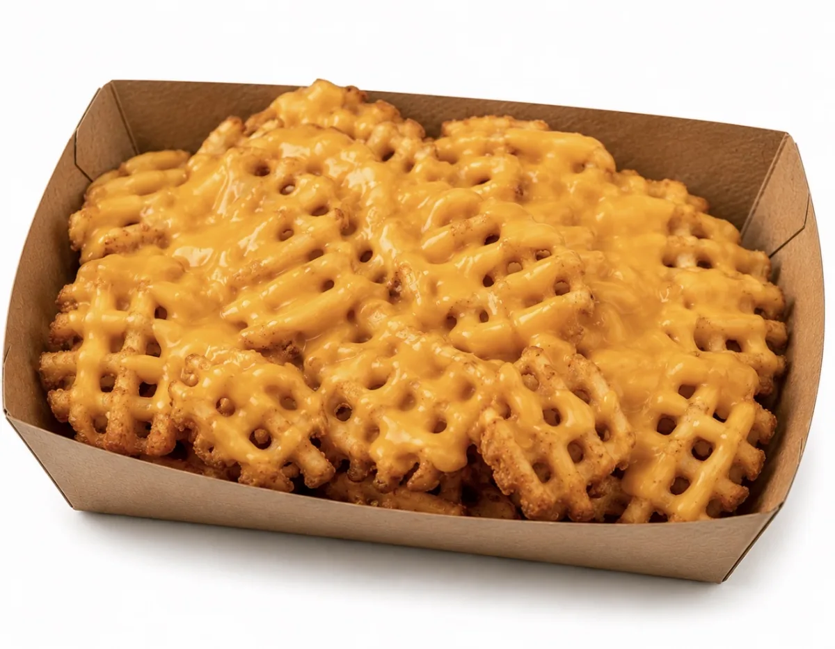 Waffles Fries + cheddar